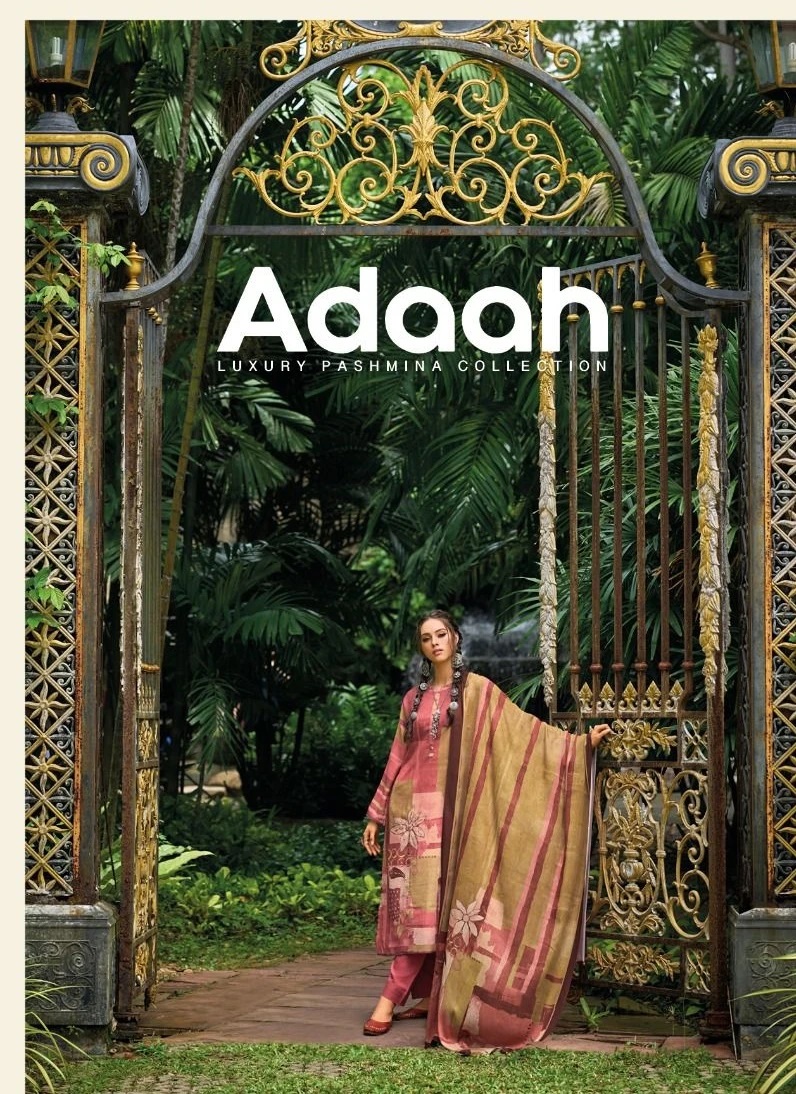 Kilory Adaah Printed Pashmina Dress Material