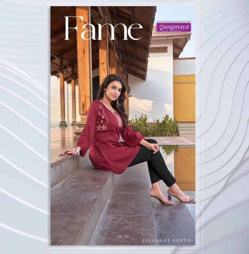 Rangmaya Fame Stylish Western Short Top Collection