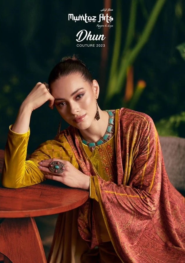 Mumtaz Dhun Velvet Designer Salwar Suits Collection
