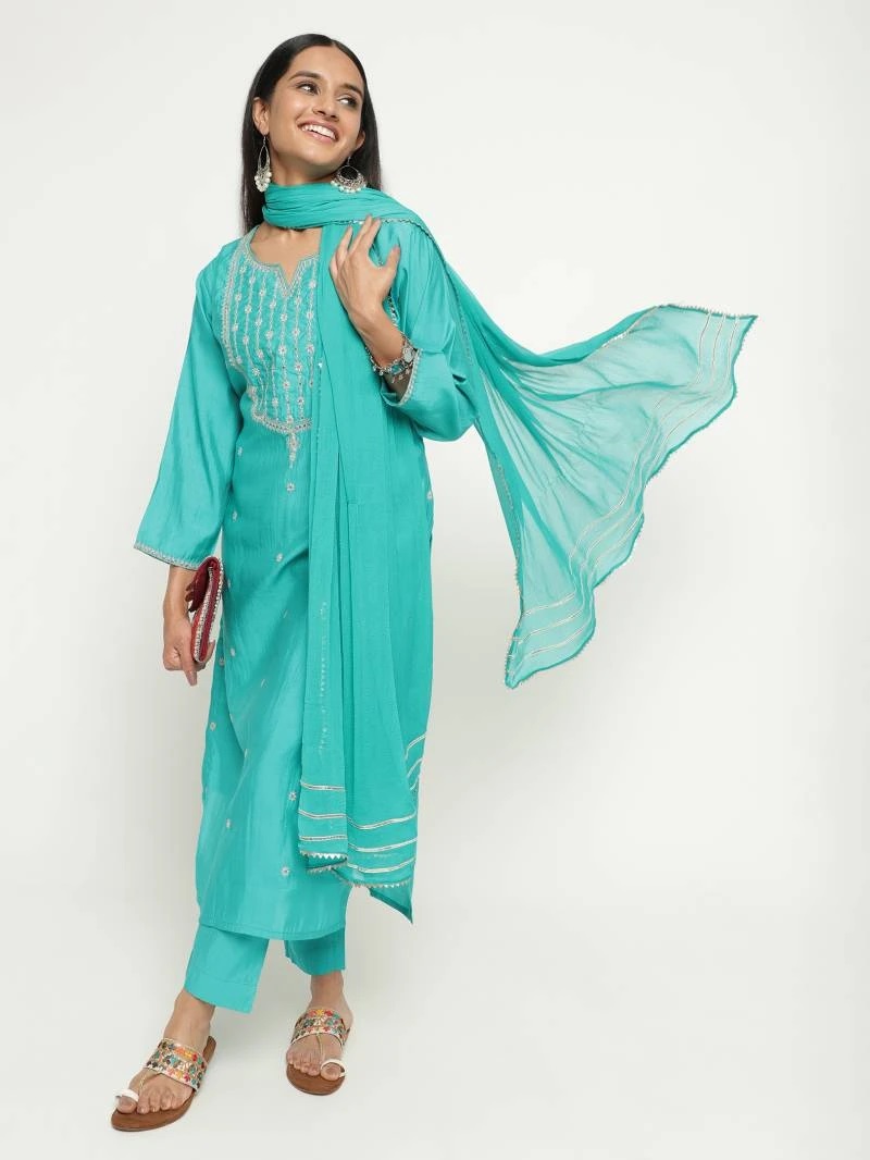 Dhruvi 88 Party Wear Kurti Pant With Dupatta Collection