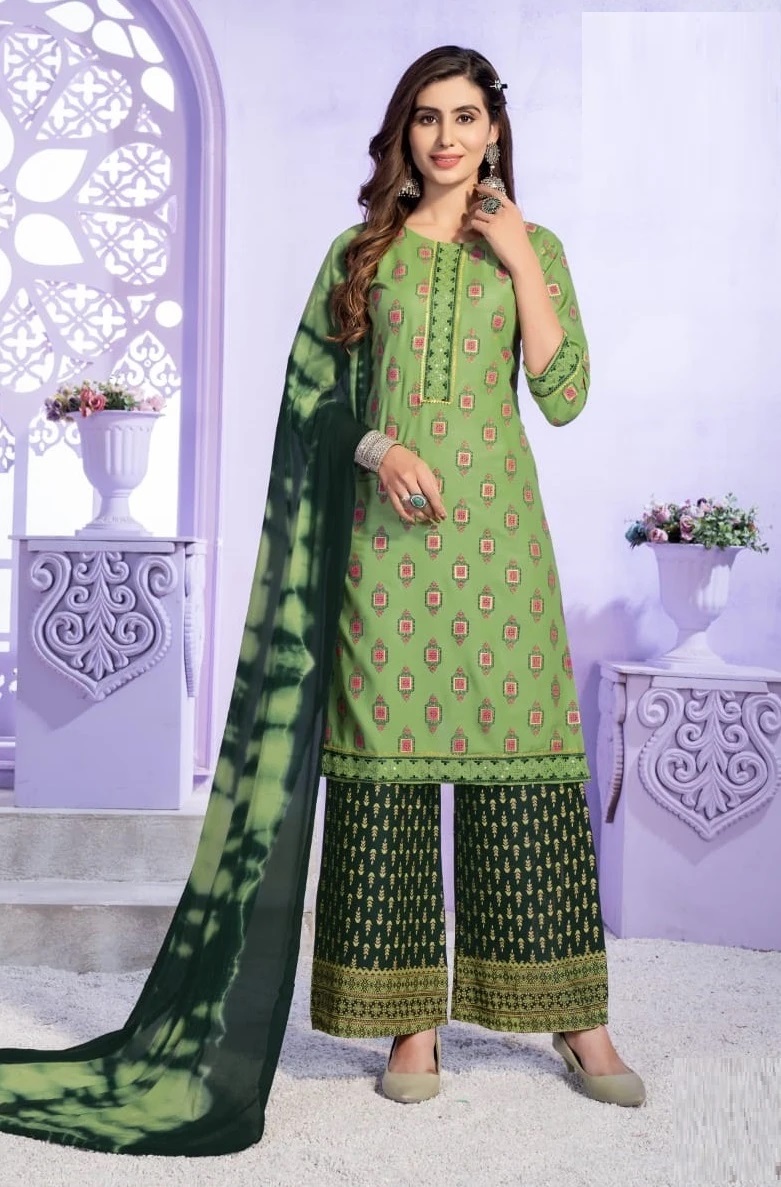 Kinti Ruchita Vol 2 Rayon Kurti Palazzo With Dupatta Collection