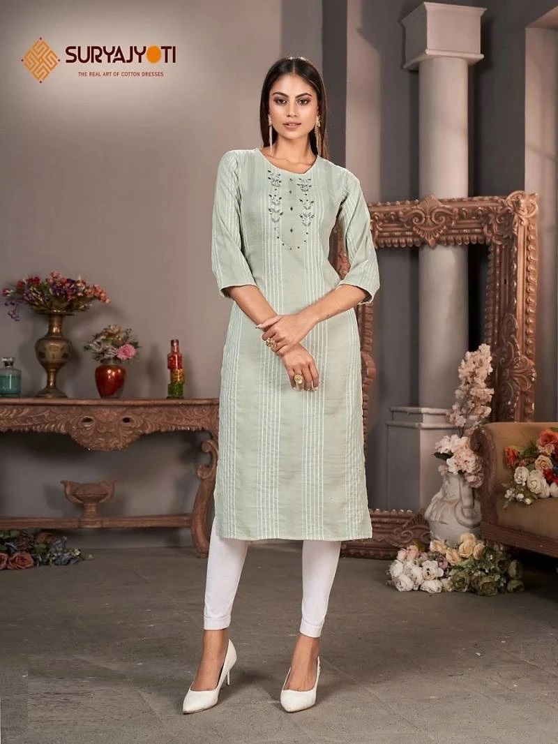 Suryajyoti Nirja Sunlight Vol 2 Casual Wear Kurti Collection