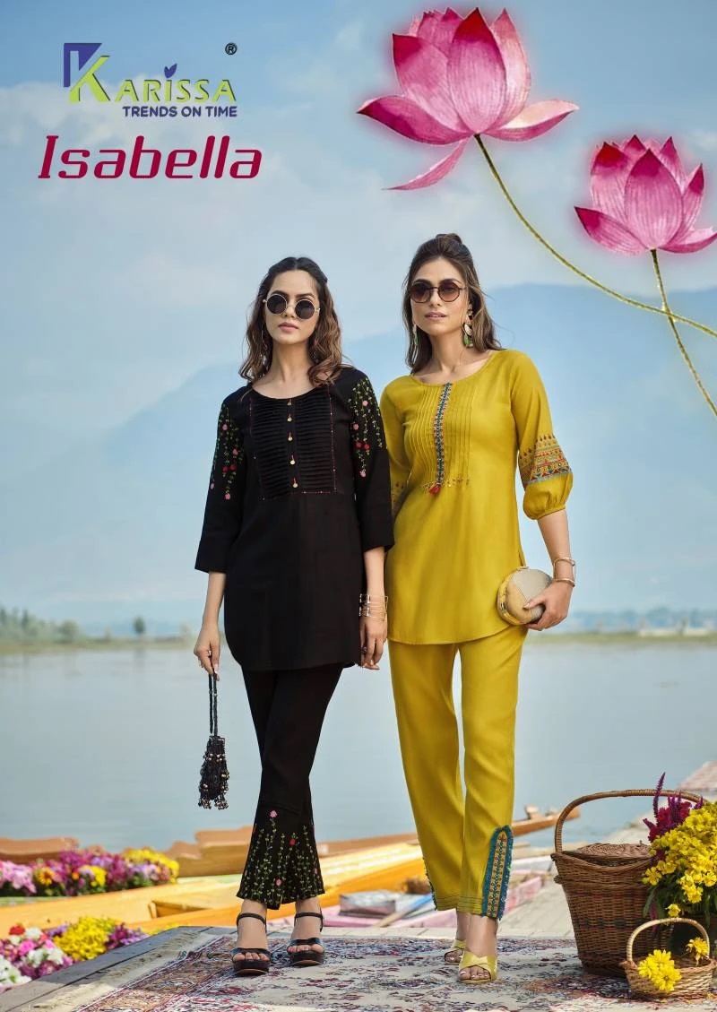 Karissa Isabella Stylish Western Wear Co Ord Set Collection