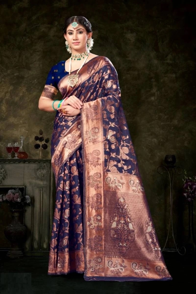 Riwazo Blue Sky Vol 2 Wedding Wear Saree Wholesale Shop