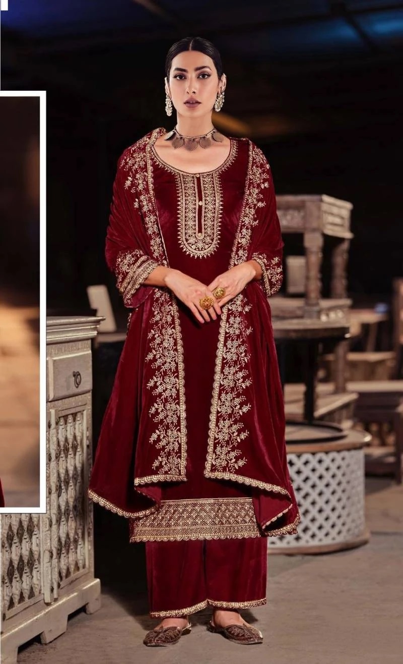 Fancy Velvet 2001 Designer Salwar Suit Collection