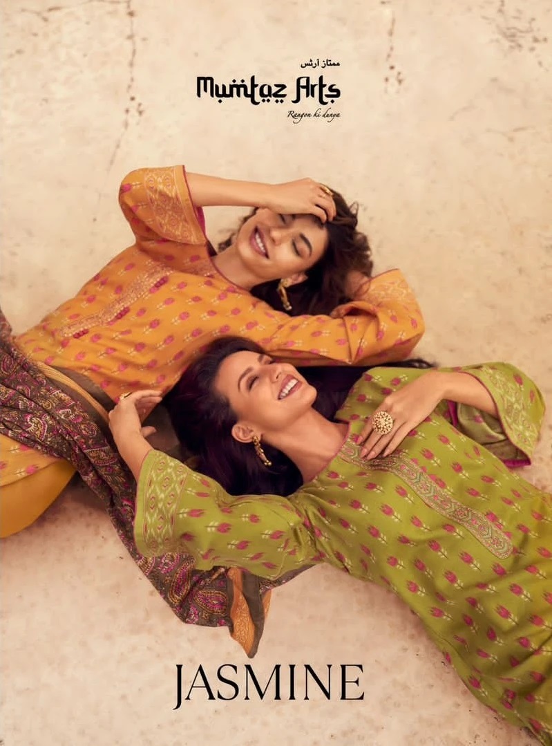 Mumtaz Jasmine Pashmina Dress Material Wholesale Collection