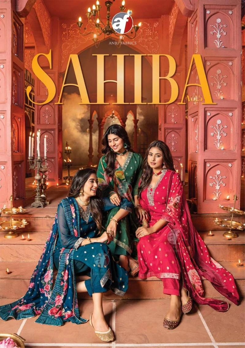 Af Sahiba Vol 3 Ready Made Kurti Pant With Dupatta Collection