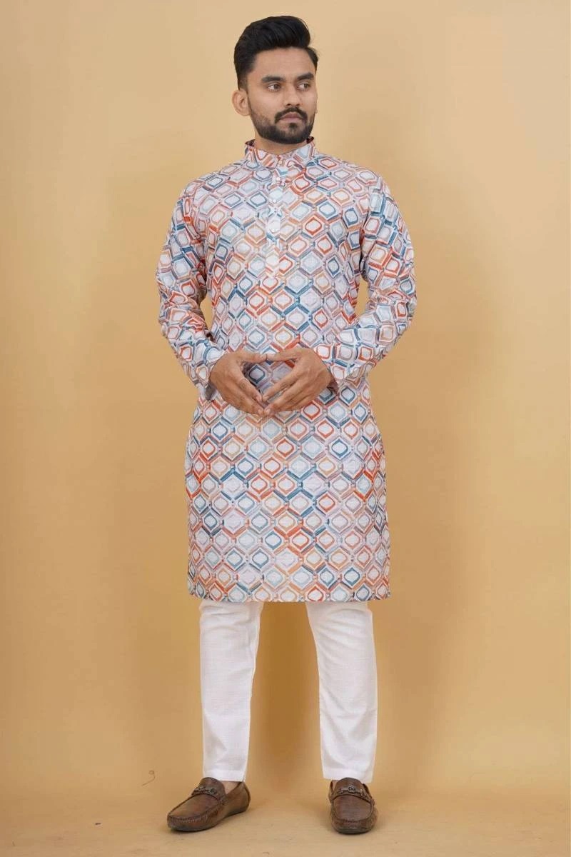 Sabella 3 Festive Wear Cotton Kurta Men Collection