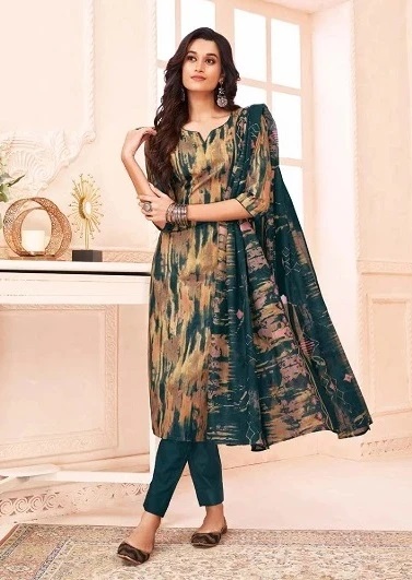 Zion Cotton Vol 15 By Suryajyoti Casual Wear Dress Material Collection