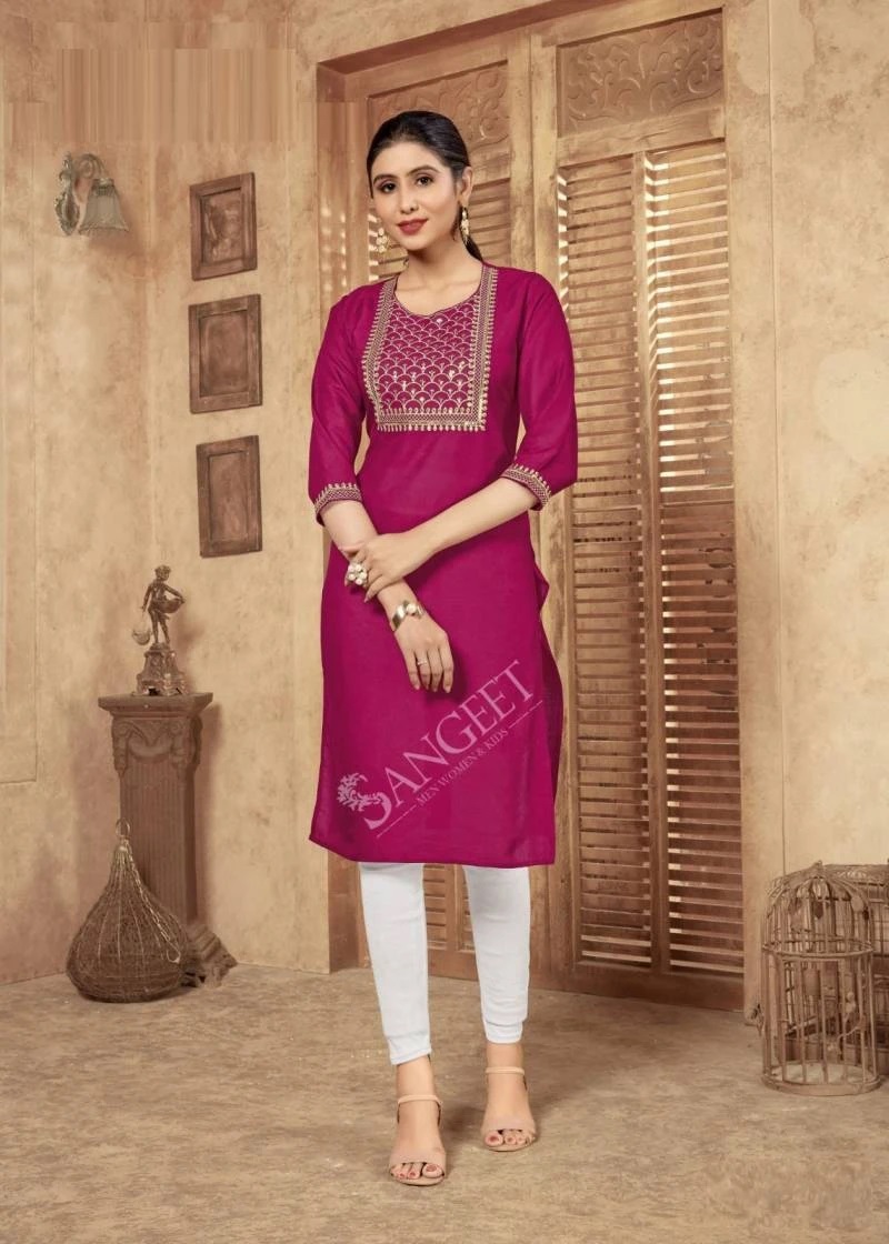 Poorvi 1001 Daily Wear Designer Kurti Wholesale Price