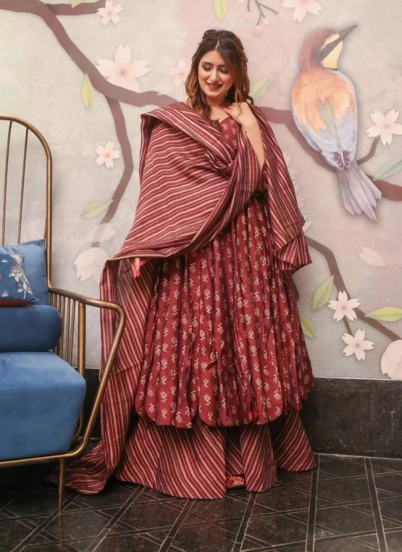 Lucaya Vol 15 Heavy Digital Print Fancy Kurti Palazzo With Dupatta Collection