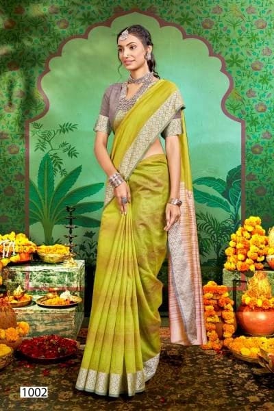 Saroj Festival Cotton Plain Saree Wholesale Shop