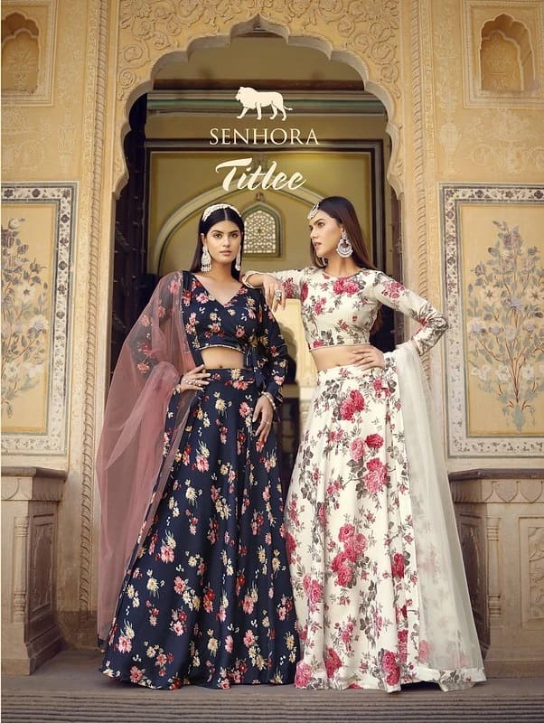 Senhora Tiltee Printed Latest Party Wear Lehenga Choli Collection