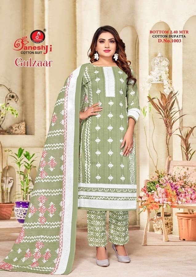 Ganeshji Gulzar Vol 1 Printed Daily Wear Cotton Dress Material Collection