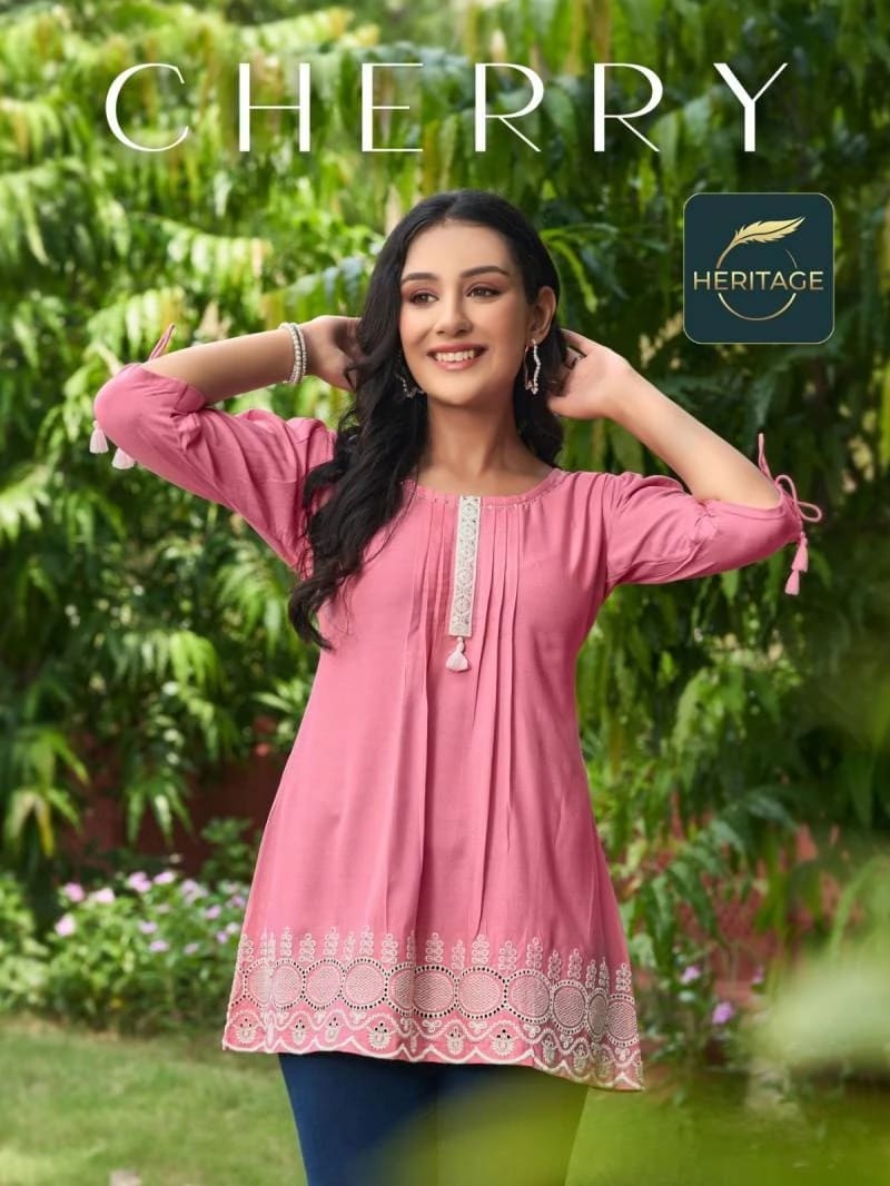 Heritage Cherry Vol 2 Stylish Fancy Trendy Tops For Women