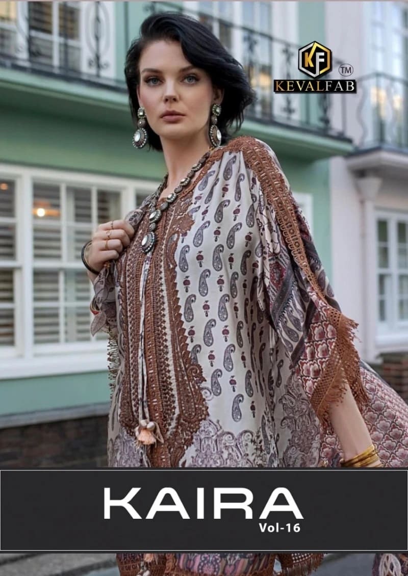 Keval Kaira Vol 16 Pakistani Karachi Cotton Dress Material