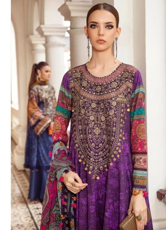 Deepsy Mariya B Mprint 5 Cotton Pakistani Salwar Suit