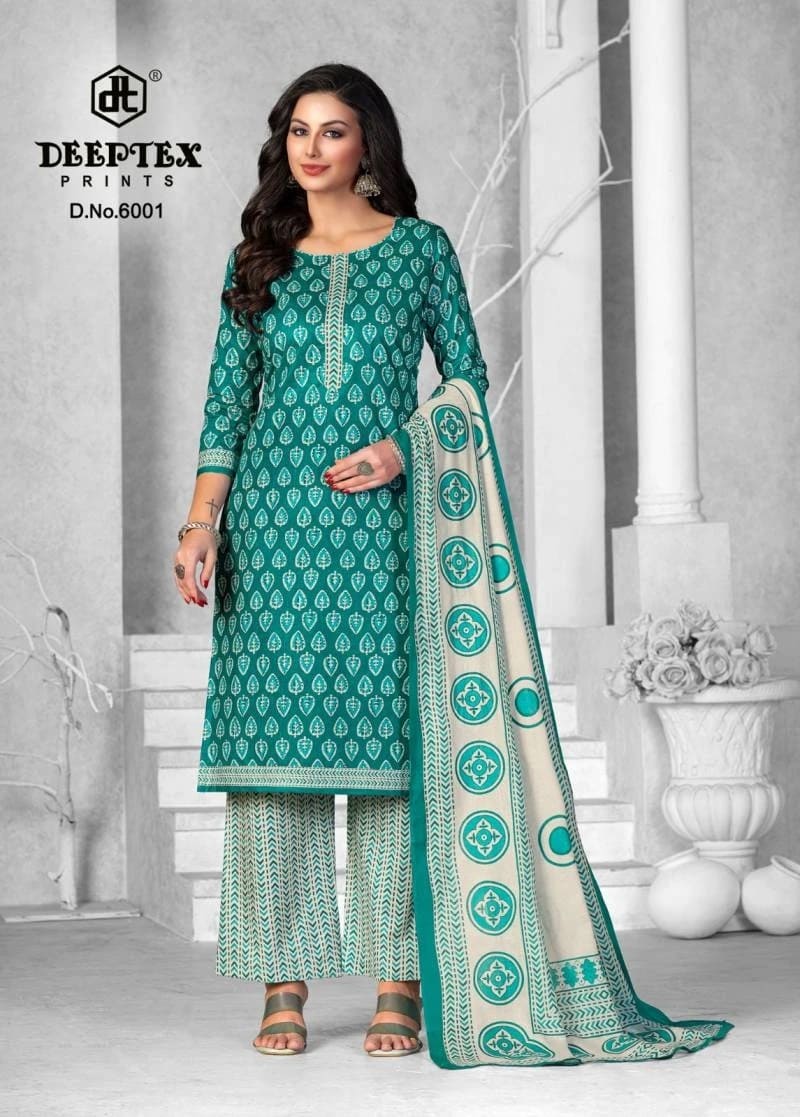 Deeptex Aaliza Vol 6 Pure Cotton Dress Material Wholesale Shop