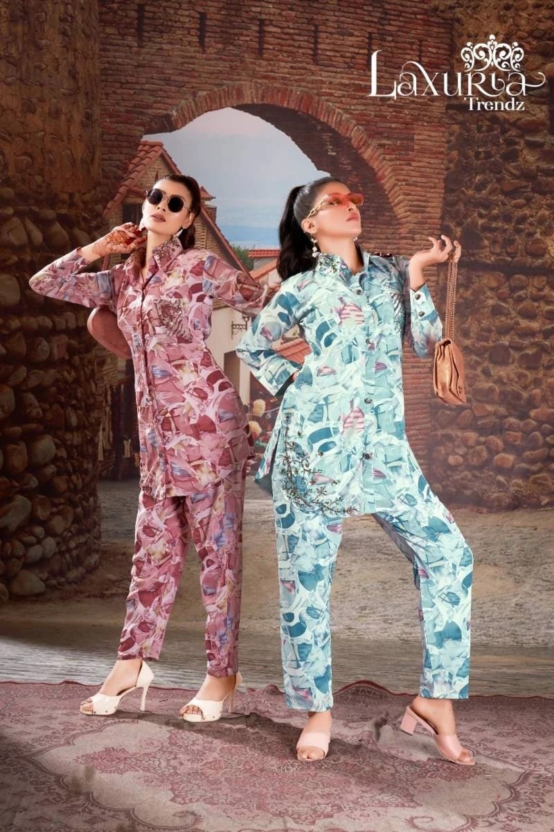 Laxuria Trendz 1334 Unveiling the Ultimate Collection of Stylish Western Co Ord Suits