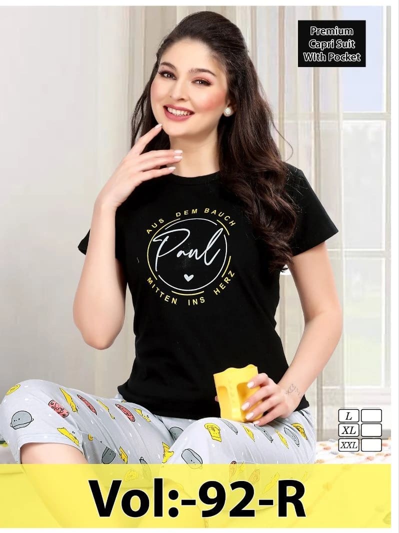 Summer Special Vol Jc 92 R Soft Cotton Night Dress For Women