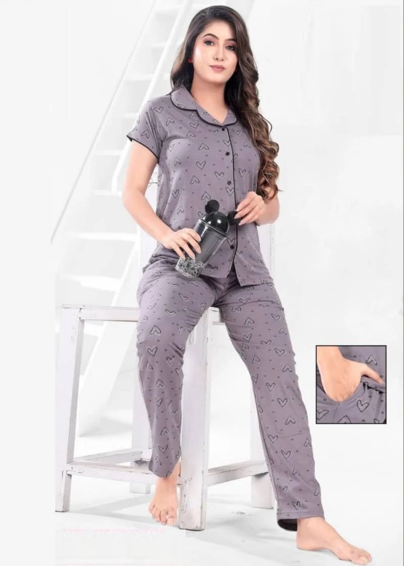 Saheli 1006 Cotton Printed Night Suit Collection