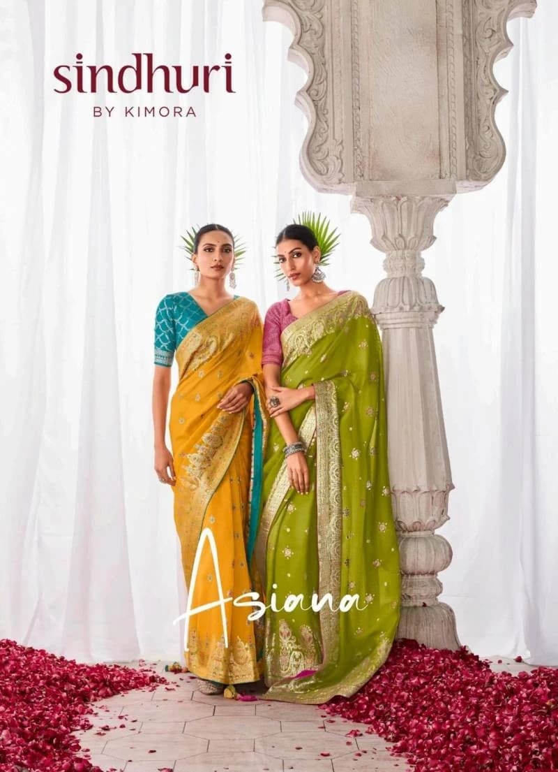 Sindhuri Asiana Kimora Saree Latest Designer Collection
