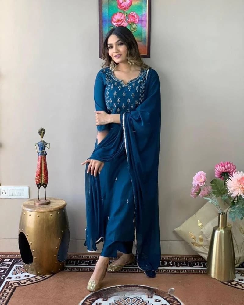 Kayra A 1 Casual Wear Kurti Pant With Dupatta Collection