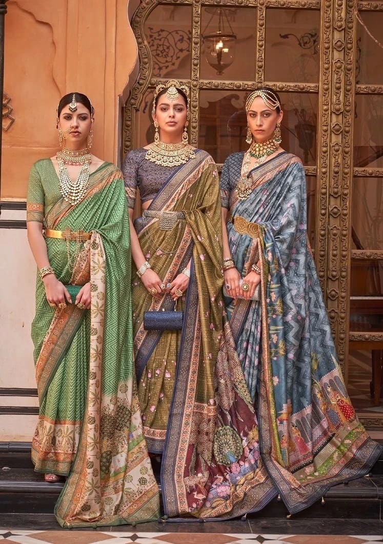Padmavat Vol 2 By Rewaa Designer Silk Saree Wholesale Price