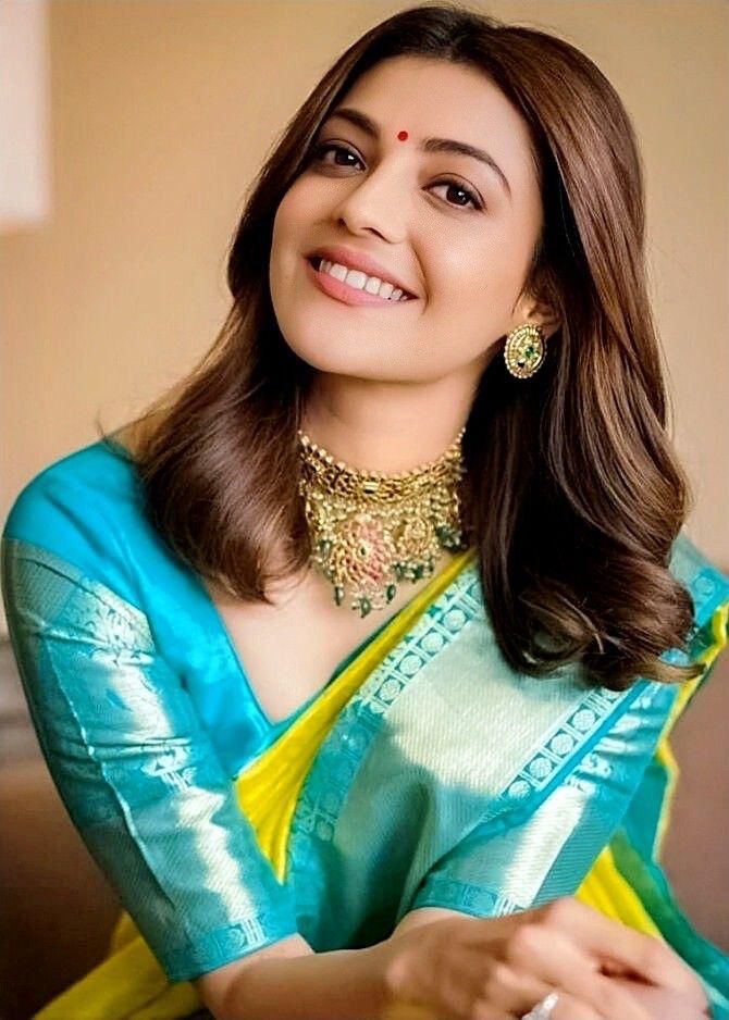 KP 3051 Kajal Aggarwal Bollywood Banarasi Lichi Silk Saree Collection