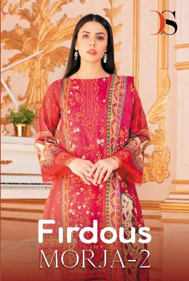 Deepsy Firodus Morja 2 Cotton Embroidery Pakistani Salwar Suit