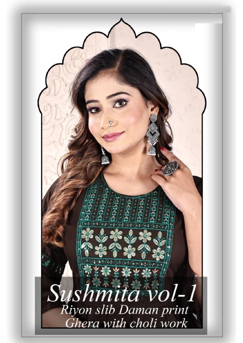 Trendy Sushmita Vol 1 Rayon Latest New Designer Kurti Low Price Collection