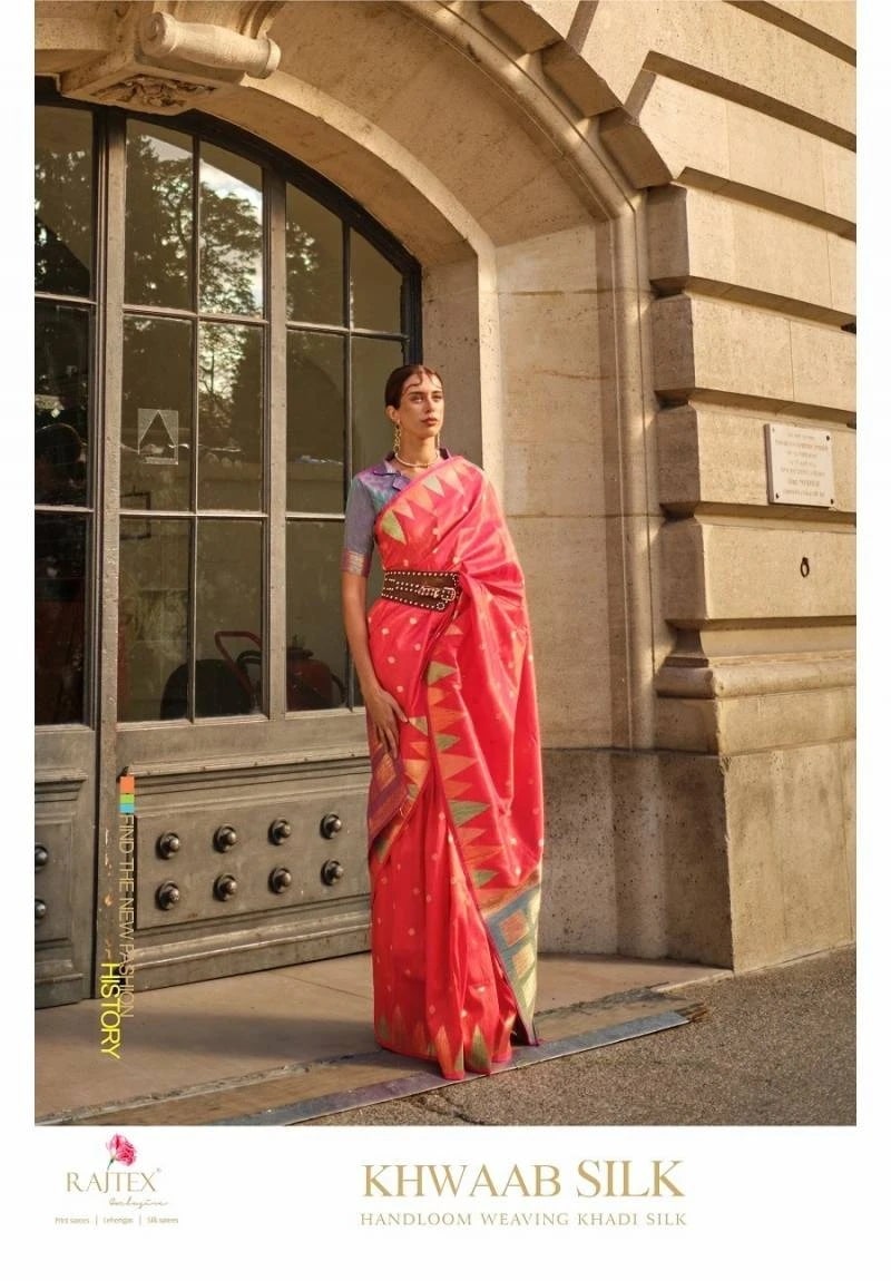 Rajtex Khwaab Silk Handloom Saree Collection
