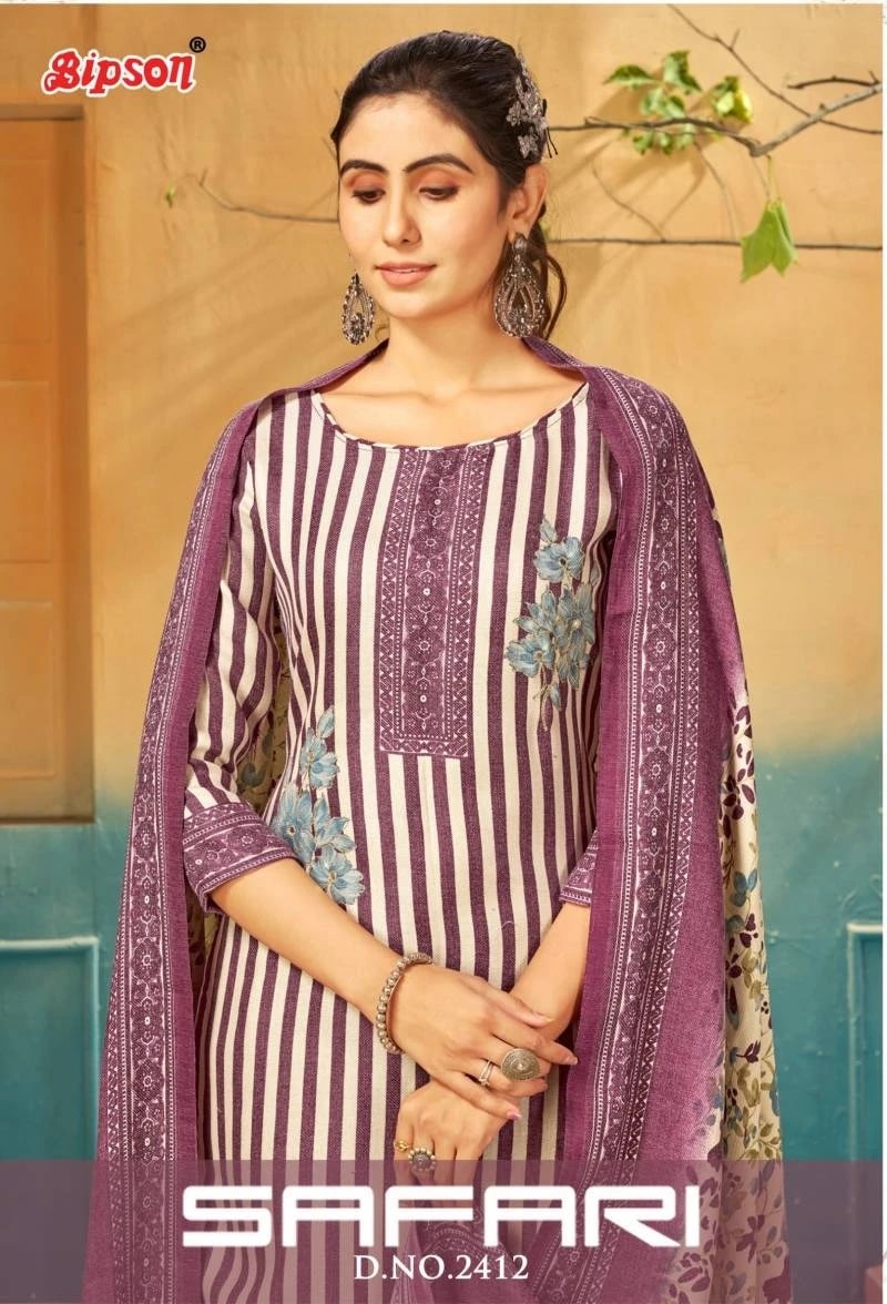 Bipson Safari 2412 Wool Pashmina Dress Collection