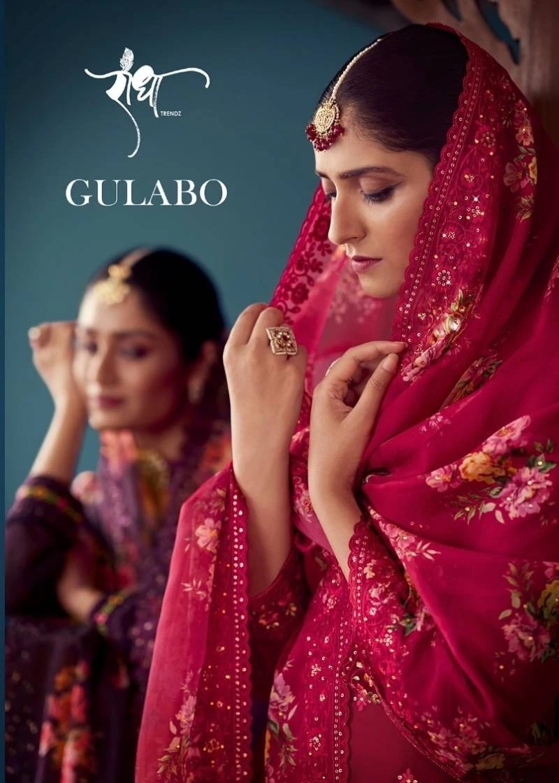 Radha Gulabo Georgette Heavy Designer Salwar Suit Collection