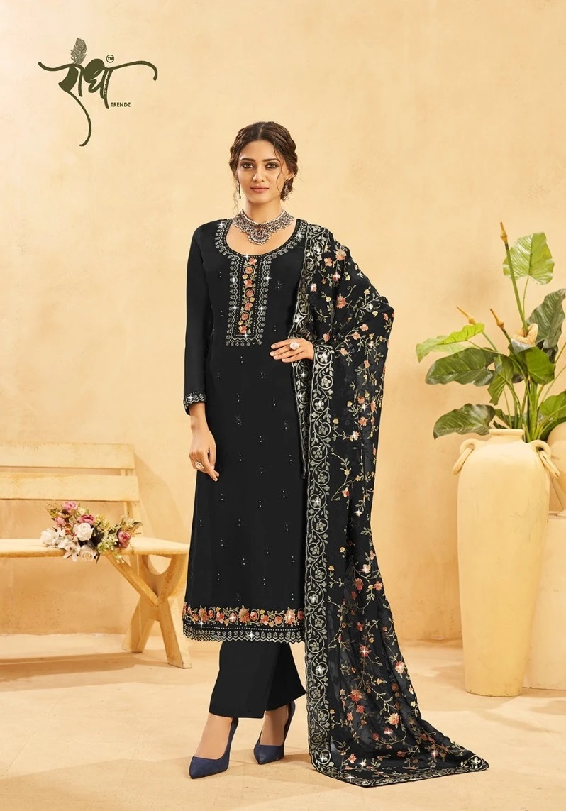 Radha Mehreen Real Georgette Designer Salwar Kameez Collection