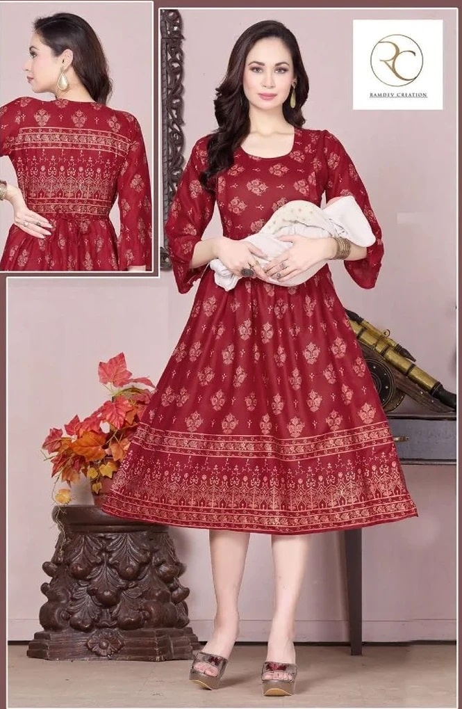 Rc Good News Vol 3 Feeding Printed Kurti Collection