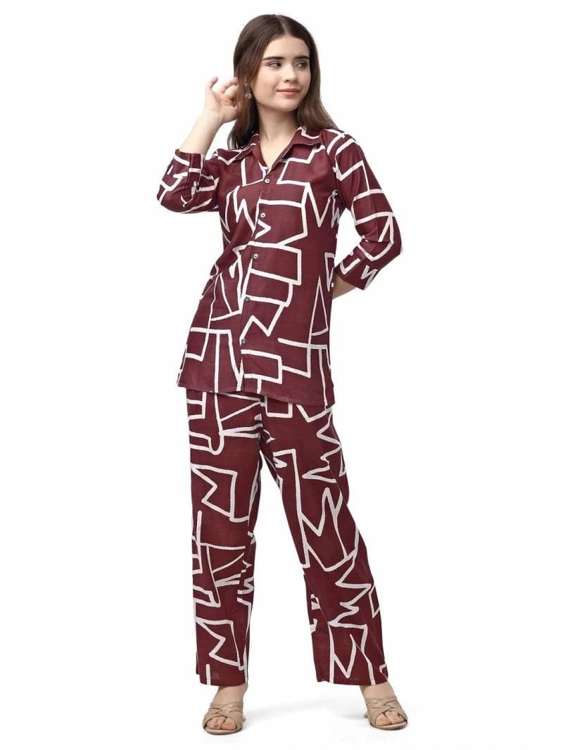 Swara Ladies Co Ord Rayon Cotton Stylish Co Ord Sets Collection