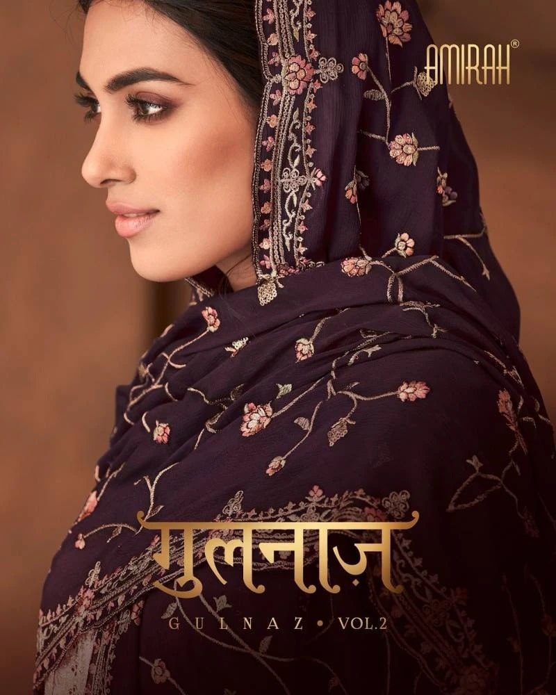 Amirah Gulnaz Vol 2 Embroidery Salwar Suits Collection
