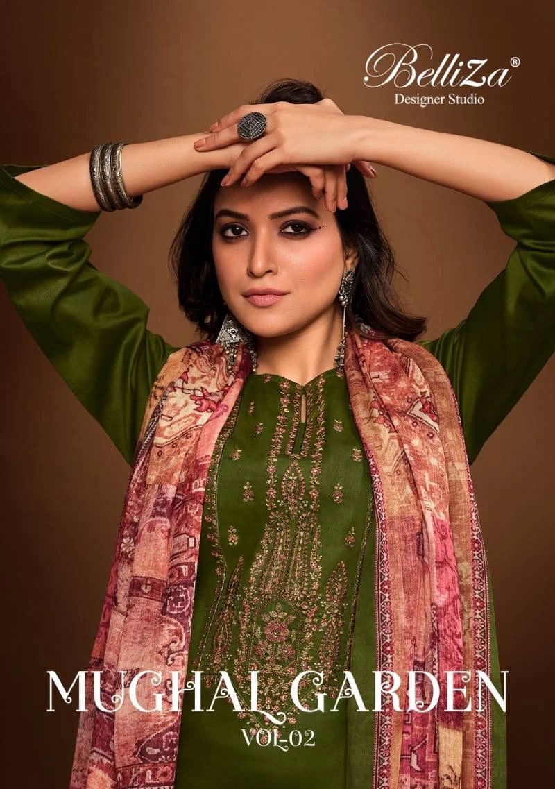 Belliza Mughal Garden Vol 2 Designer Cotton Dress Material Collection