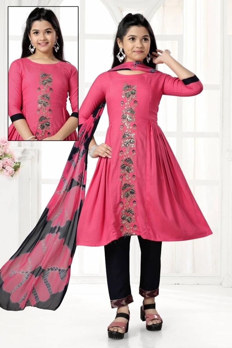 Yuvika 8337 10-11 Years Girl Readymade Dress Collection