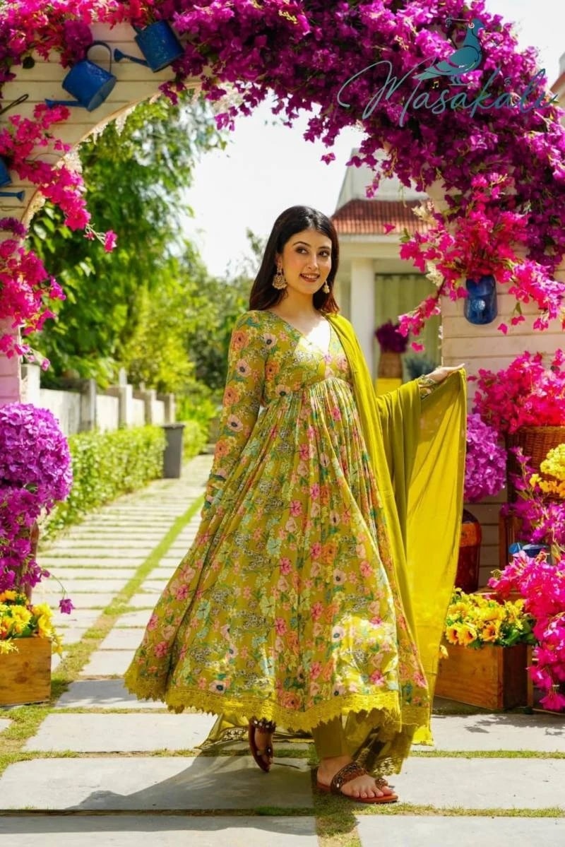Masakali Vol 5 Soft Silk Unique Latest Designer Gown Collection