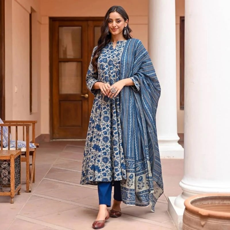 Dhruvi 96 Daily Wear Kurti Pant With Dupatta Collection