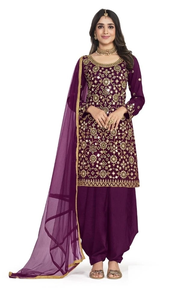 Fancy Mirror 1011 heavy embroidery Work Salwar Kameez Collection