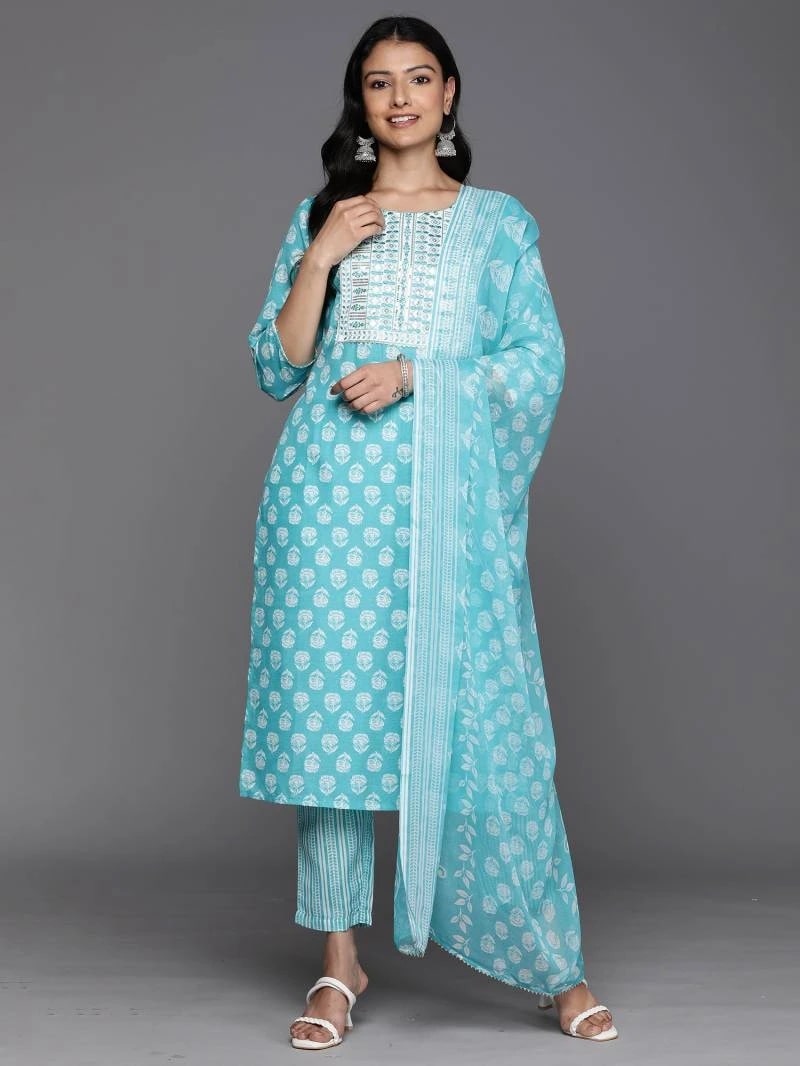 Indo Era 2365 Casual Wear Kurta With Bottom Dupatta Collection