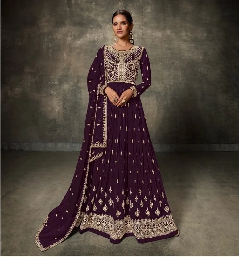 Zisa Sheroz Blooming Heavy Embroidery Designer Gown Collection