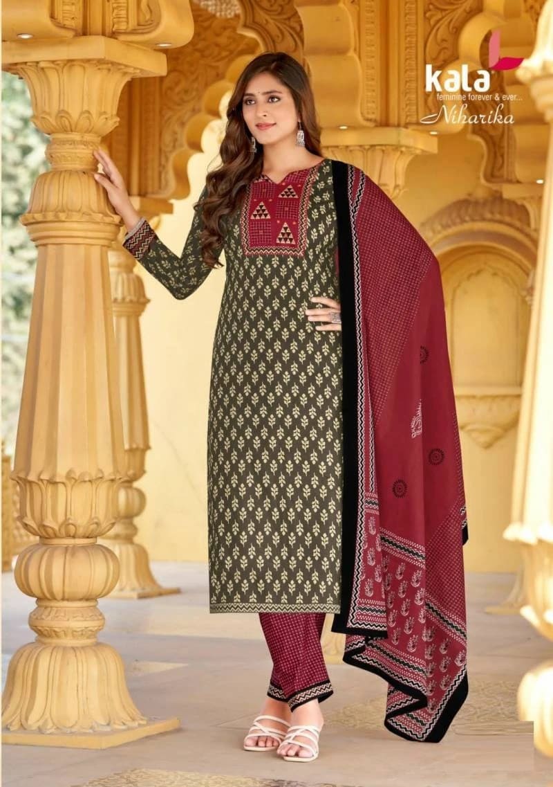 Kala Niharika Vol 1 Pure Casual Wear Cotton Dress Material Collection