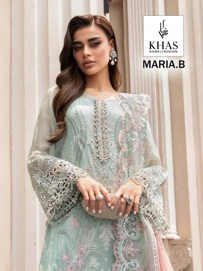 Khas Maria B Exclusive Wear Moti Work Pakistani Salwar Suits