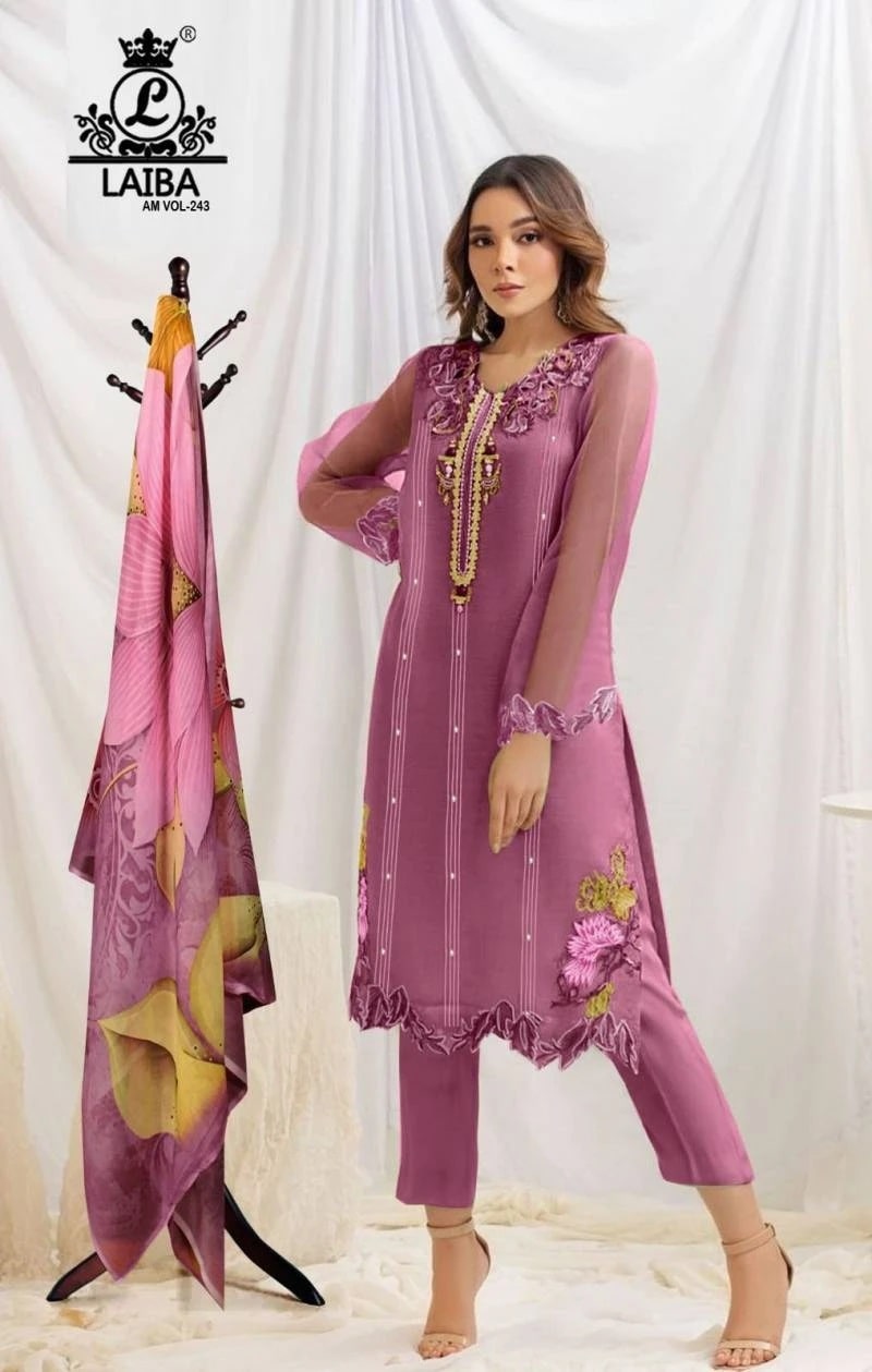 Laiba Am Vol 243 Designer Readymade Pakistani Salwar Suits