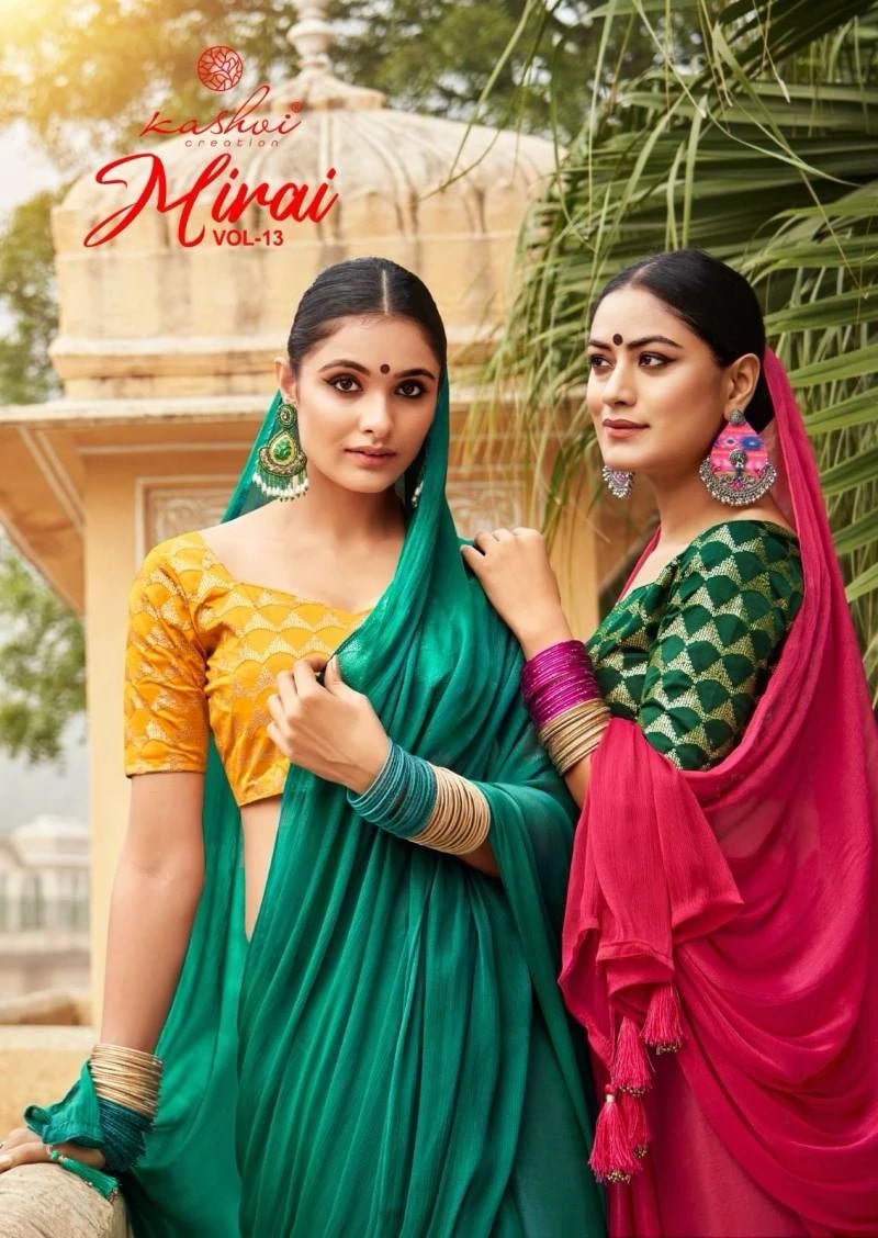Kashvi Mirai Vol 13 Soft Silk Saree Collection