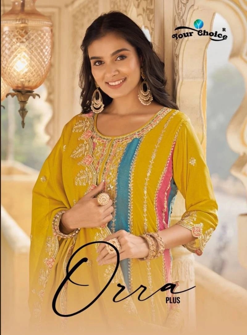 Your Choice Orra Plus Heavy Designer Salwar Suits Wholesale Shop